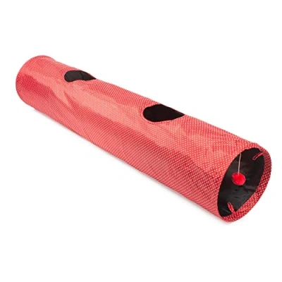 Immagine di Ancol Red Polka DOT Cat Tunnel