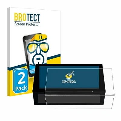 Immagine di brotect Pellicola Protettiva per Peugeot 308 2022 Infotainment System 10&quot; Protezione Schermo (2 Pezzi) [Trasparente, Anti Impronte]