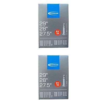 Immagine di 2x Schwalbe SV19, Tubo Interno camera d&#039;aria, Nero, One Size/40 mm