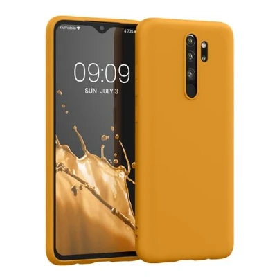 Immagine di kwmobile Custodia Compatibile con Xiaomi Redmi Note 8 Pro Cover Back Case per Smartphone in Silicone TPU Protezione Gommata mango