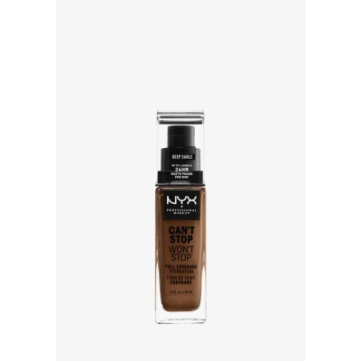 Immagine di Nyx Professional Makeup CAN&#039;T STOP WON&#039;T Foundation Fondotinta, Donna, Taglia: 30 ml, 18 deep sable