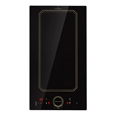 Immagine di Klarstein Piastra a Induzione, Piano Cottura 3500w, Fornello Elettrico con Controllo Smart Touch, 2 Fuochi Display Digitale e Timer, 240v