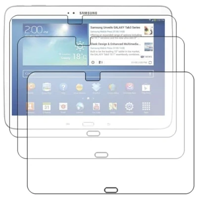 Immagine di ebestStar Pack x3 Protezione Schermo Compatibile con Samsung Galaxy Tab 3 10.1 GT P5210, 10 P5200 P5220 Pellicola Film Anti Shock AntiGraffio
