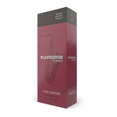 Immagine di D&#039;Addario RRP05TSX200 Confezione da 5 ance Rico Plasticover per sassofono tenore, durezza 2