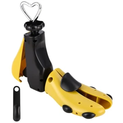 Immagine di Zhufas Tendiscarpe Donna Uomo Allarga Forma Scarpe, Espansori Allargatore per Regolabile Lunghezza Larghezza Plastica Forme Scarpe con Calzascarpe.(Confezione da 1, 35 42)