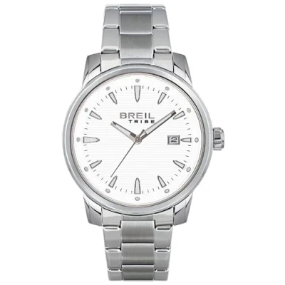 Immagine di Breil Caliber Cronografo acciaiobianco, Uomo, Taglia: One Size, Acciaio bianco