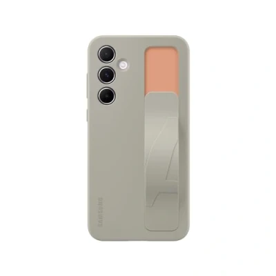 Immagine di Samsung Standing Silicone Back Cover Grigio Galaxy A55 5G