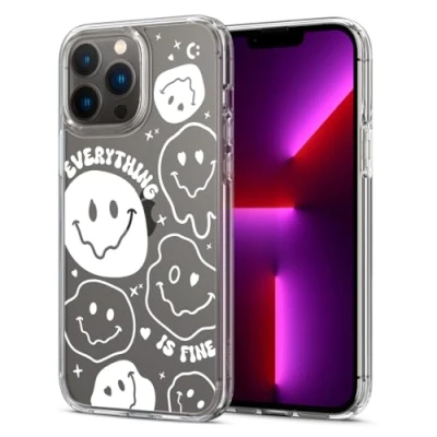Immagine di Spigen Ultra Hybrid Compatibile con iPhone 13 Pro Max Everything is fine