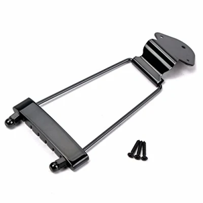 Immagine di Alnicov Ponticello a 6 corde, per chitarra Jazz Archtop, colore: Nero