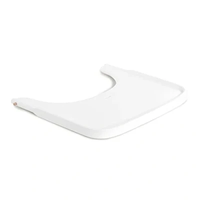 Immagine di hauck Vassoio Seggiolone Alpha Wooden Tray in Legno di Faggio Cert. FSC®, per Pappa Alpha+ e Beta+, Bordo Rialzato Bianco