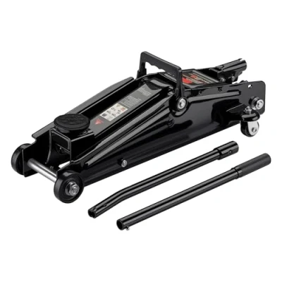 Immagine di Wiltec Sollevatore Auto Max 3t, cric Idraulico con Altezza di Sollevamento 13,5 40 cm, Carrello per Auto, SUV, roulotte, a