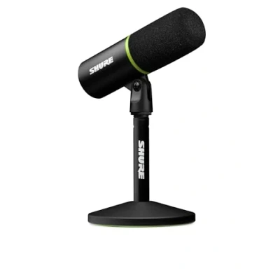 Immagine di Shure MV6 Microfono da Gioco USB, USB C, Dinamico, Auto Level Mode, Popper Stopper Digitale, per Giocatori PC e Streamer