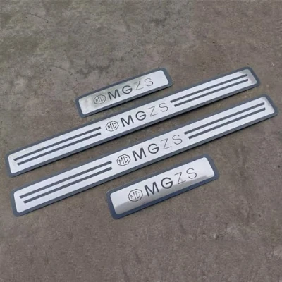 Immagine di Ever TA 4 Pezzi Battitacco Auto per MG ZS 2017 2018 2019 2020 2021 2022, Inossidabile Antiscivolo AntiGraffio Soglia della Porta calciere Protezioni del Pedale dello Car Styling Accessorio