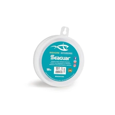 Immagine di Seaguar A Shore, 100% Fluorocarbon Leader, Trasparente, 30 Pounds/100 Yards