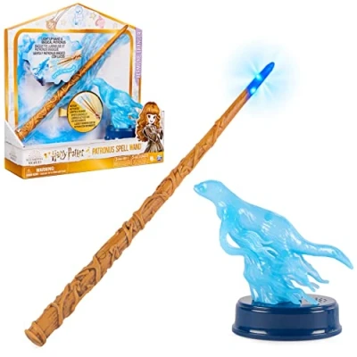 Immagine di Spin Master Wizarding World PatronusSpellWandHermione Does Not Apply PatronoSpellWandHermione, Multicolore, One Size, 6064361