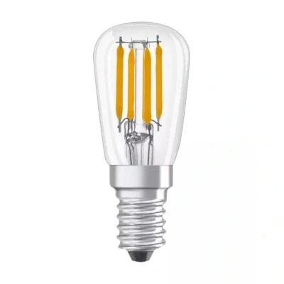 Immagine di OSRAM Lampadine speciali a LED per frigoriferi con attacco E14, risparmio energetico, luce bianca calda, ricambio da 25 W, opaca, PARATHOM Special T26 2.8 W/6500 K E14