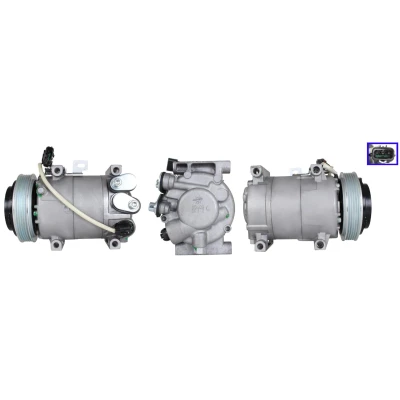 Immagine di ELSTOCK 51 1103 Compressore Aria Condizionata PAG 46 YF R134a, R1234yf KIA: Picanto II (TA) 1.0, 1.0 Bi Fuel, 1.2 2011 2017