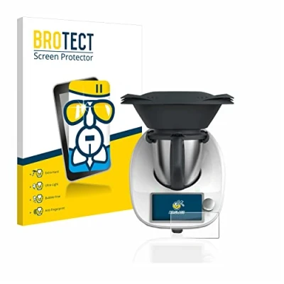 Immagine di brotect Pellicola Protettiva Vetro per Vorwerk Thermomix TM6 / BimbyTM6 Protezione Schermo [Durezza Estrema 9H, Chiaro]
