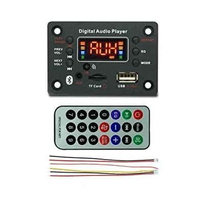 Immagine di PEKKA Modulo Lettore MP3 JQ Compatibile e Bluetooth Scheda di Decodifica Amplificatore Potenza Radio FM per Auto
