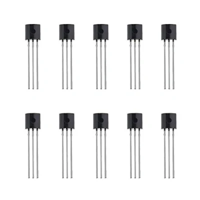 Immagine di Create idea MCP1700 3302E/TO 92 Regolatore di Tensione Lineare LDO 3 Terminali 250 MA Uscita Fissa Nom. Confezione da 10 Fori Passanti 3,3 V
