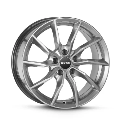 Immagine di OXXO 5 fori 18Pollici 114.3mm cerchio in lega TURBA argento ADV11 851840 TS3 07 Cerchione