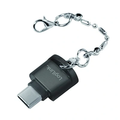 Immagine di LogiLink CR0039 Lettore di schede da USB C a micro SD