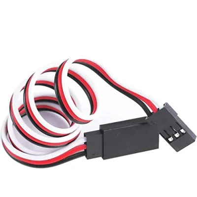 Immagine di POFET 20 cavi di prolunga servo cm 3 pin cavo JR maschio e testa femmina Futaba per aereo RC