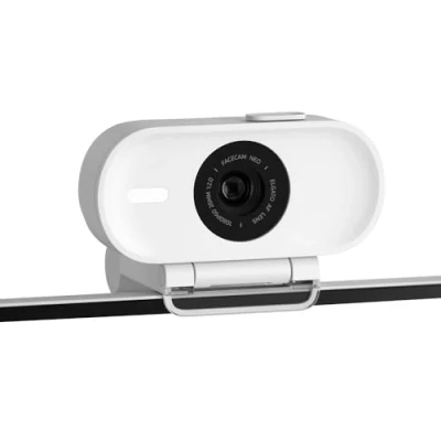 Immagine di Elgato Facecam Neo Webcam Full HD con copriobiettivo scorrevole, correzione della luce, per videochiamate, streaming, Teams/Zoom/Slack/OBS/Twitch/Youtube e altro USB C/Plug &amp; Play su PC/Laptop/Mac