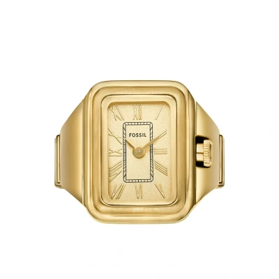 Immagine di Fossil Raquel Watch Anello goldcoloured, Donna, Taglia: One Size, Gold coloured