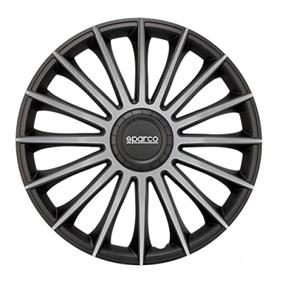 Immagine di SPARCO Treviso SPC1393BKSV Copricerchi 13Inch nero/argento