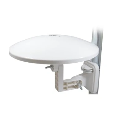 Immagine di Metronic 427017 Antenna esterna omnidirezionale amplificata 36 dB Ideale per camper e roulotte, colore: bianco TNT/compatibile Full HD / 4K