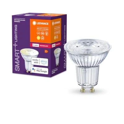 Immagine di LEDVANCE 4058075729148 LED (monocolore) ERP F (A G) GU10 Riflettore 4.7 W = 50 Bianco caldo (Ø x A) mm 1 pz.