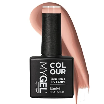 Immagine di MyGel by Mylee Naturally, Darling Smalto Gel Semipermanente 10 ml UV/LED Nail Art Manicure Pedicure per Uso Professionale e Domestico [Bare Elements Range] Lunga Durata Facile da Applicare