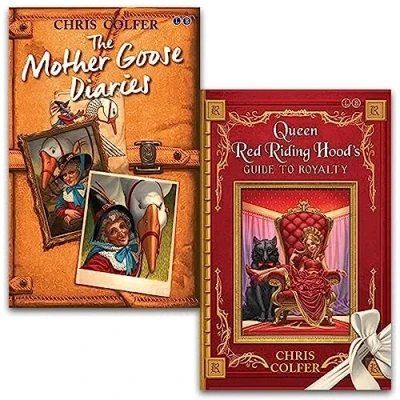 Immagine di Chris Colfer The Land of Stories 2 Books Collection Set (The Mother Goose Diaries, Queen Red Riding Hood&#039;s Guide to Royalty)