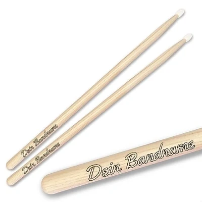 Immagine di keepdrum Bacchette per batteria 7AN personalizzate con incisione