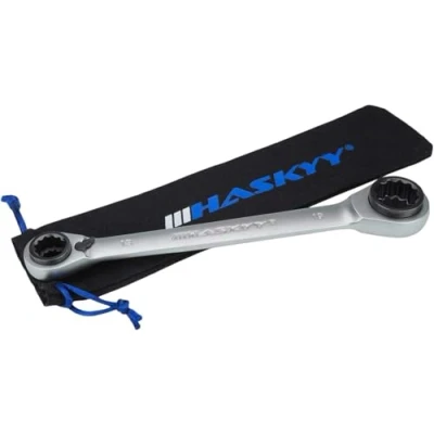 Immagine di HASKYY Chiave a Cricchetto 4 in 1 commutabile I 10x13x17x19 combinata reversibile