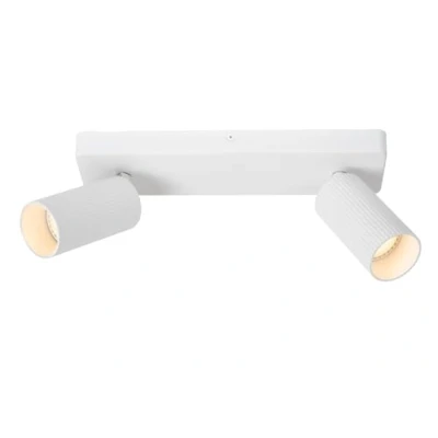 Immagine di Lucide Faretto a soffitto Clubs, 2 luci, bianco
