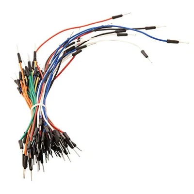Immagine di AZDelivery 65pcs Jumper Wire Cable Collegatori compatibili con Arduino E Breadboard incluso un Book!