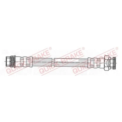 Immagine di QUICK BRAKE 27.076 Tubi Freno 194 M10x1 CITROËN: C4 II Hatchback, I DS4 PEUGEOT: 307 Station Wagon, 3008 I, SW