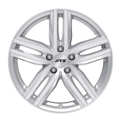 Immagine di ATS 5 fori 17Inch 112mm cerchio in lega Antares Argento polare AT70740V21 Cerchione