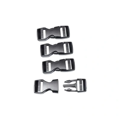 Immagine di BAIWOAK 20 mm di larghezza e doppia fibbia regolabile a sgancio rapido, 4 pezzi in plastica clip per cinghia