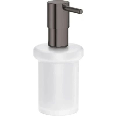 Immagine di Grohe 40394A01 Essentials New Dispenser Sapone, Finitura Lucida, Hard Graphite, Large