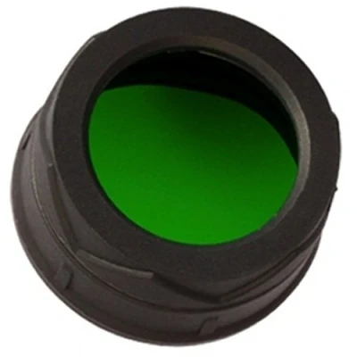 Immagine di NiteCore NITNFG25 Filtro colore EC1, EC2, EA1, EA2, MT2C, P12, SRT3, SRT5 e torce con Ø 25 mm Verde