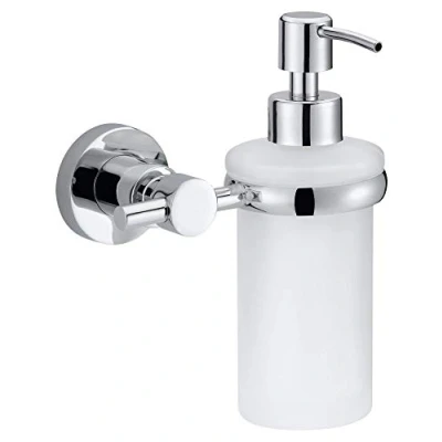 Immagine di tesa LOXX 40281 00000 00 Distributore di sapone 200 ml Cromo (lucido), Bianco (raso)