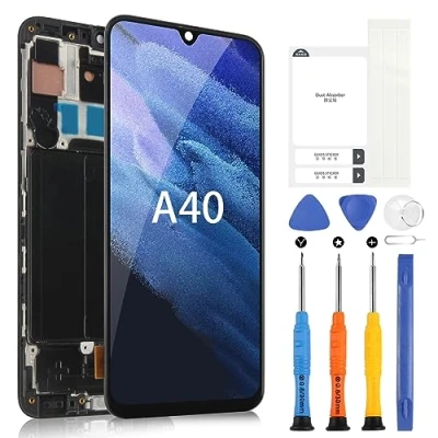 Immagine di LCD Schermo per Samsung Galaxy A40 A405F/DS SM A405FN/DS 5,9&quot; Digitizer Sostituzione Touch Screen Assembly Replacement con Riparazione Kit(Nero Cornice)