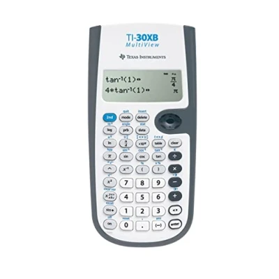 Immagine di Texas Instruments Calcolatrice scientifica Multiview TI 30XB, grigia, bianca