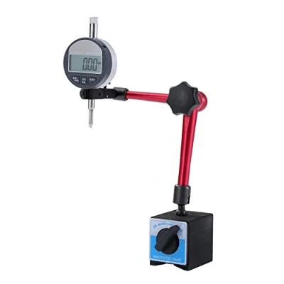 Immagine di KATSU Indicatore a Quadrante Calibro DTI 0 12,7mm con Base Magnetica Strumenti di Misurazione ad Alta Precisione 401127