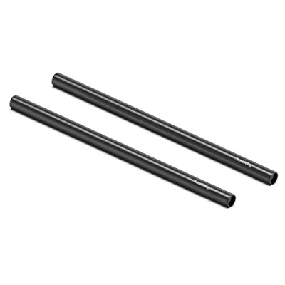 Immagine di SMALLRIG Asta in Lega di Alluminio (2 Pezzi), Diametro 15 mm, Lunghezza 30 cm, Nero 1053