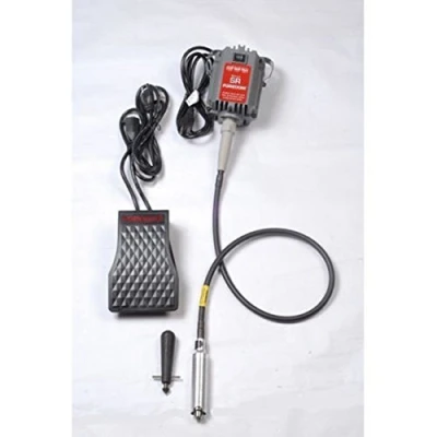 Immagine di ele ELEOPTION FOREDOM S R Mulino da appendere con albero flessibile per gioielli, 6 mm, 220 V, 230 W