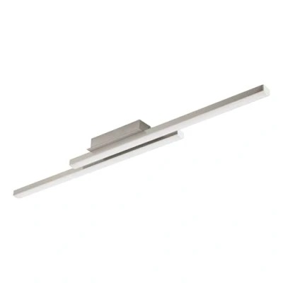Immagine di Eglo connect.z Smart Home Led plafoniera Fraioli Z, ZigBee, app e controllo vocale, colore luce regolabile, dimmerabile, in alluminio nichel opaco